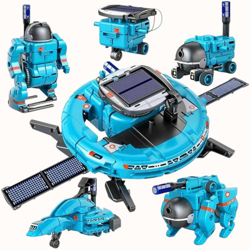 6-in-1 Solar Robot Toys